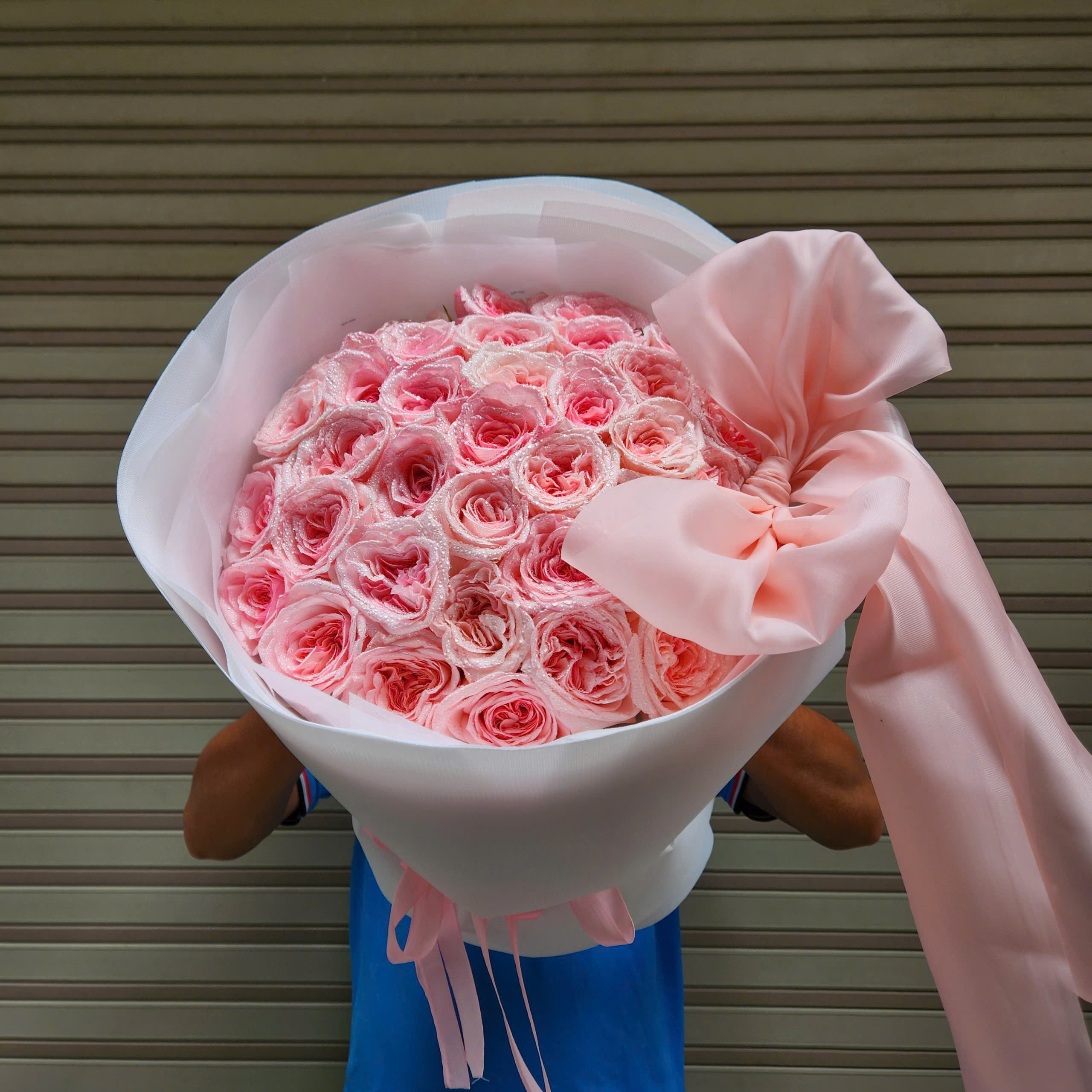 Bó hoa pastel nhẹ nhàng tặng sinh nhật