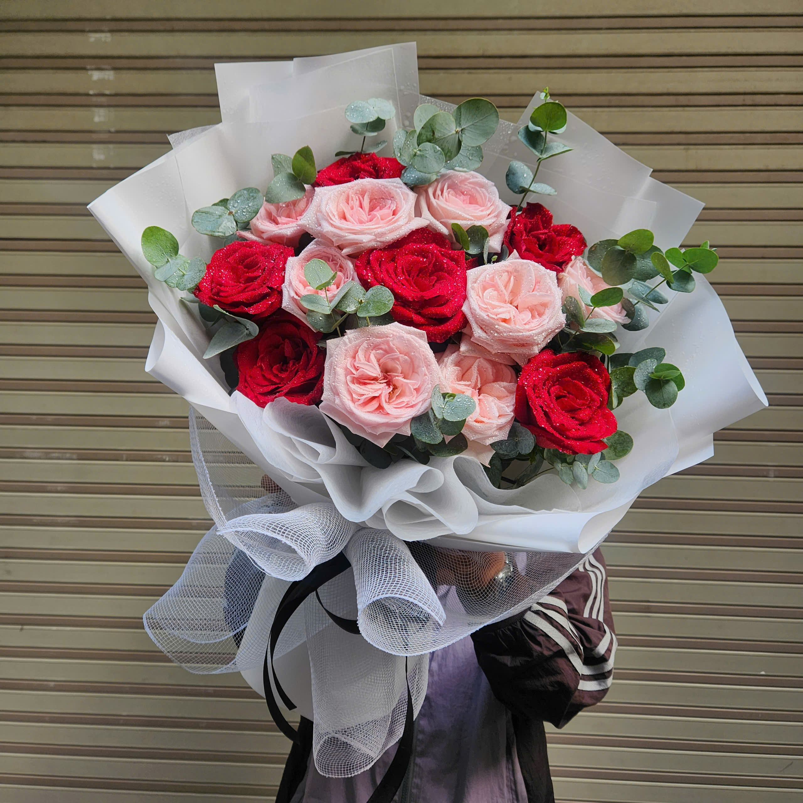 Bó hoa pastel đẹp cho ngày Valentine