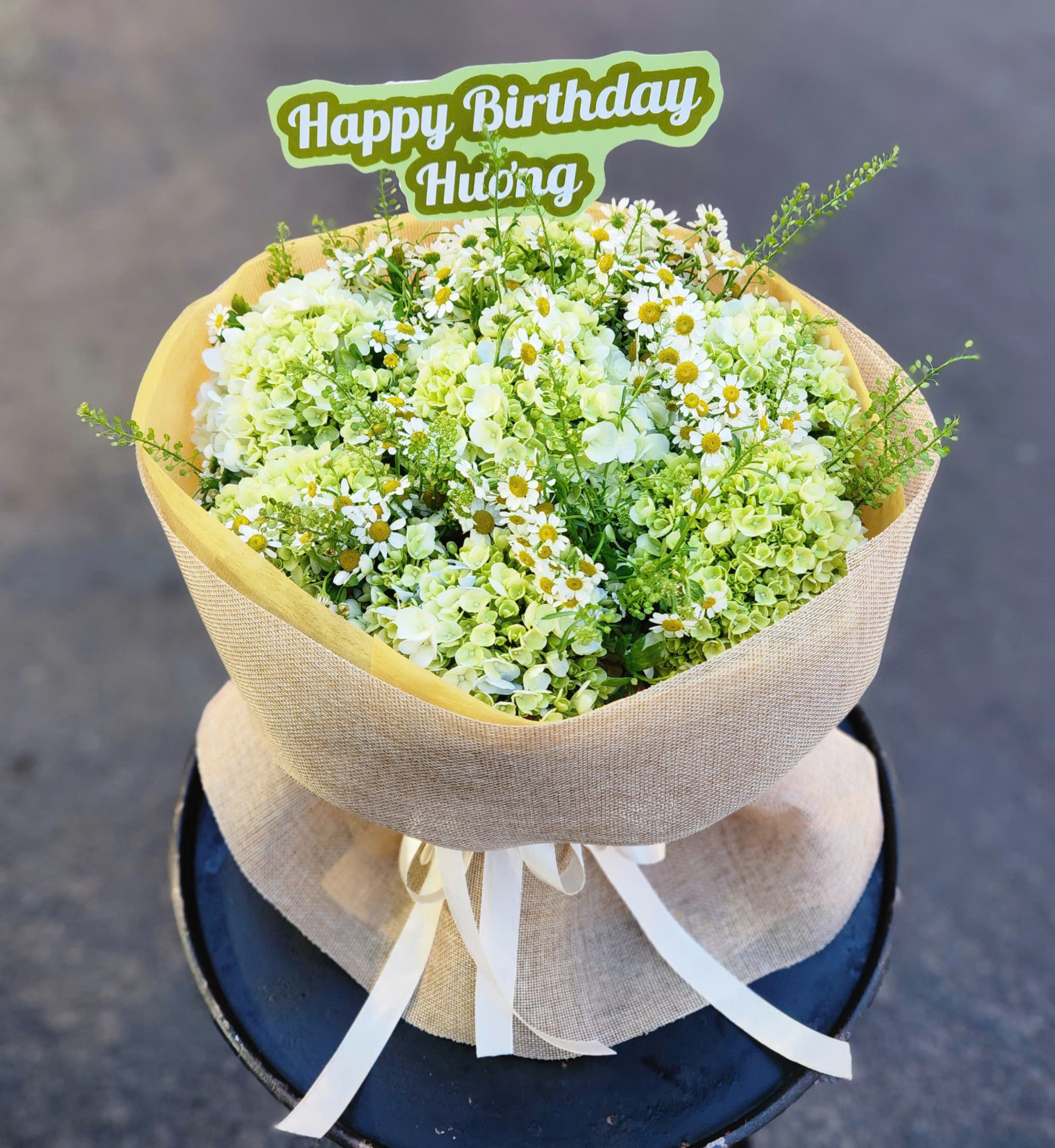 Bó Hoa Cẩm Tú Cầu Sinh Nhật Nhẹ Nhàng – Giao Nhanh TPHCM