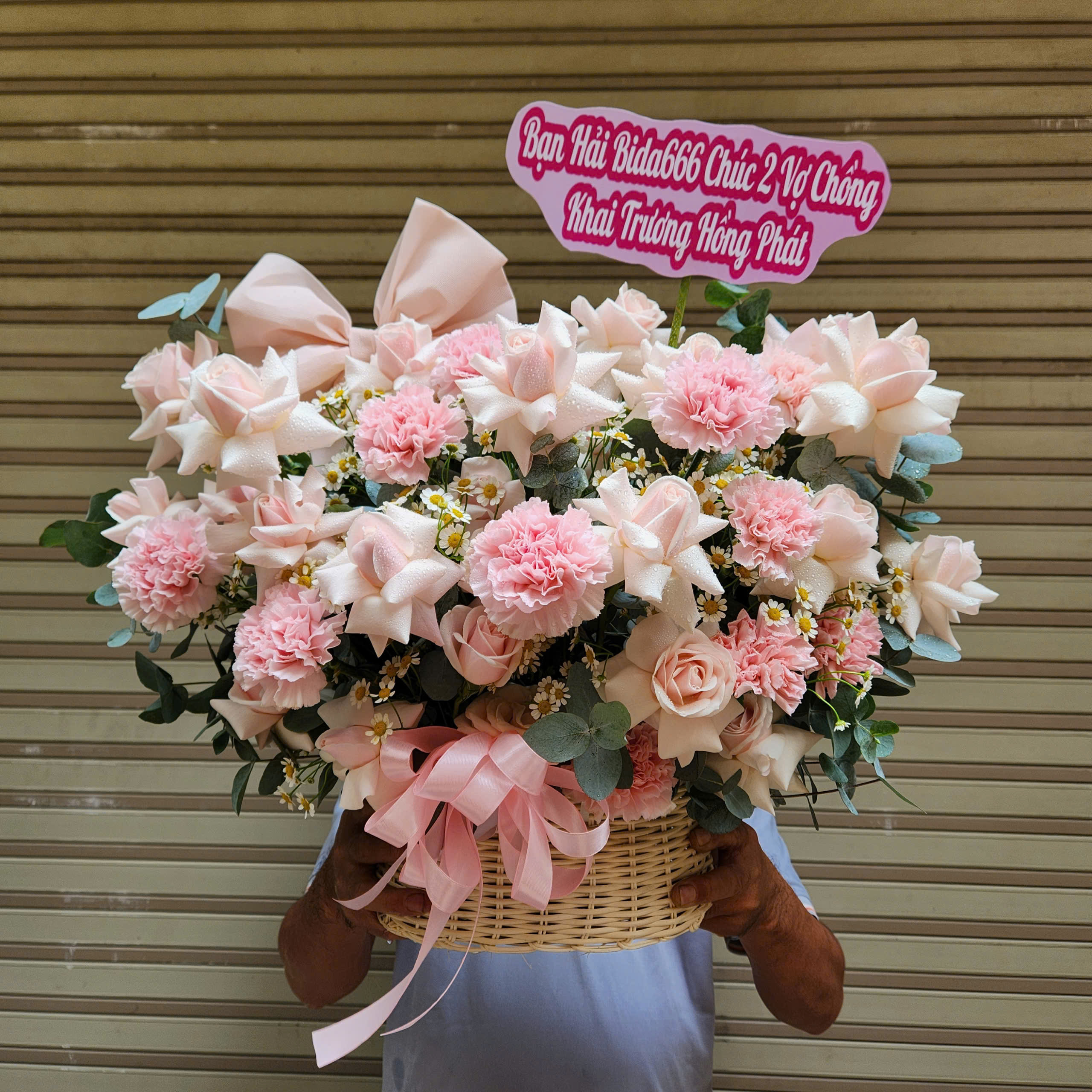 Giỏ Hoa Sinh Nhật Đẹp TPHCM