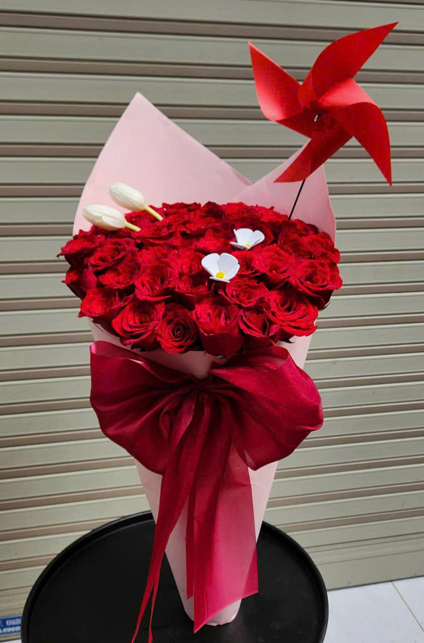 bó hoa valentine cao cấp TPHCM