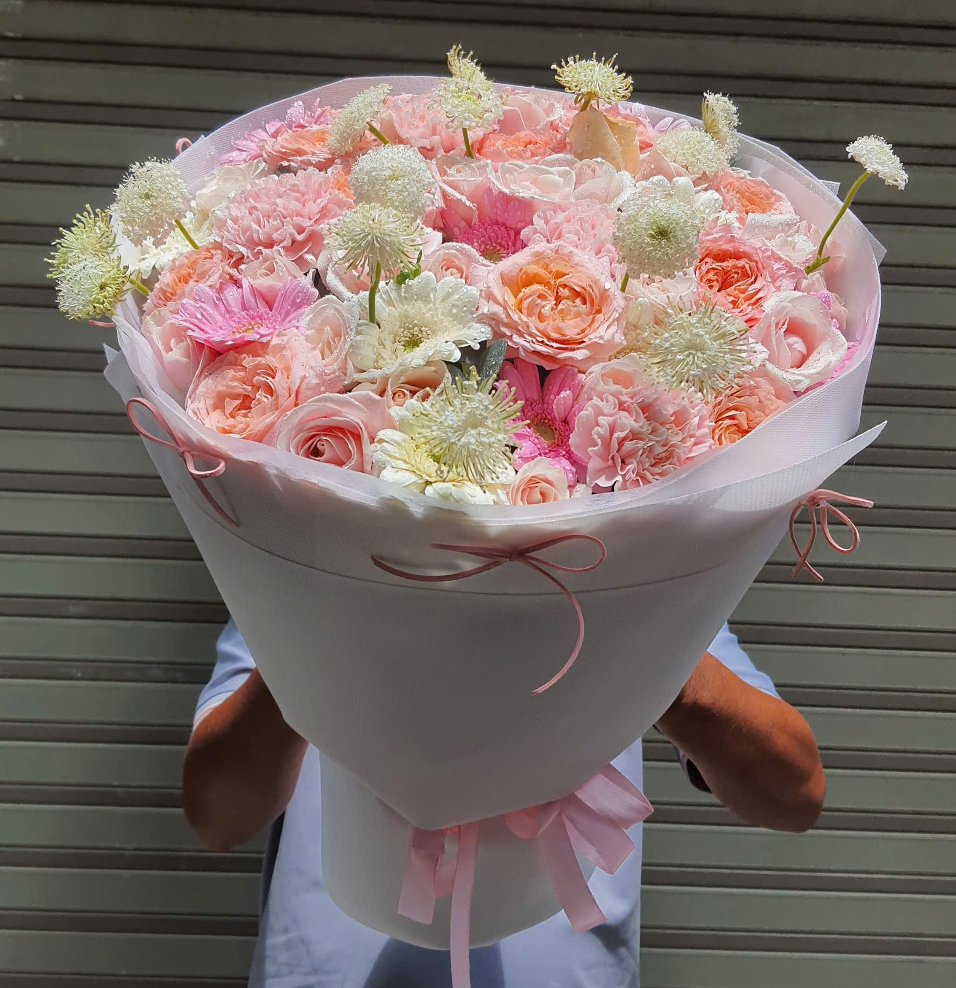Bó Hoa Pastel Hàn Quốc Đẹp Nhẹ Nhàng Tại TP.HCM