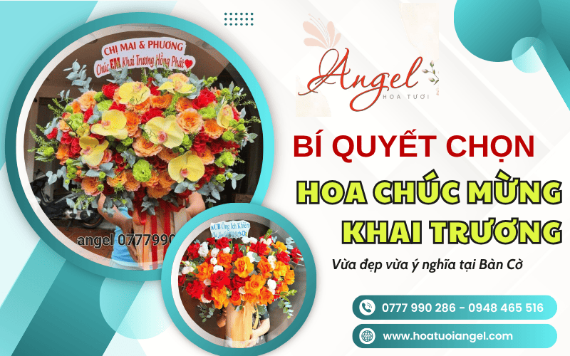 giỏ hoa mừng khai trương Bàn Cờ