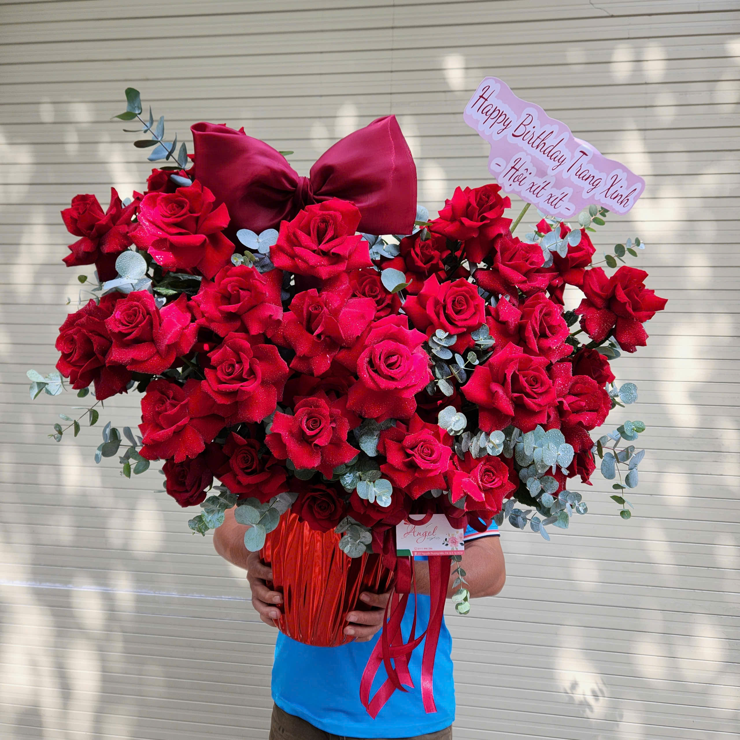 Giỏ Hoa Chúc Mừng Sinh Nhật 