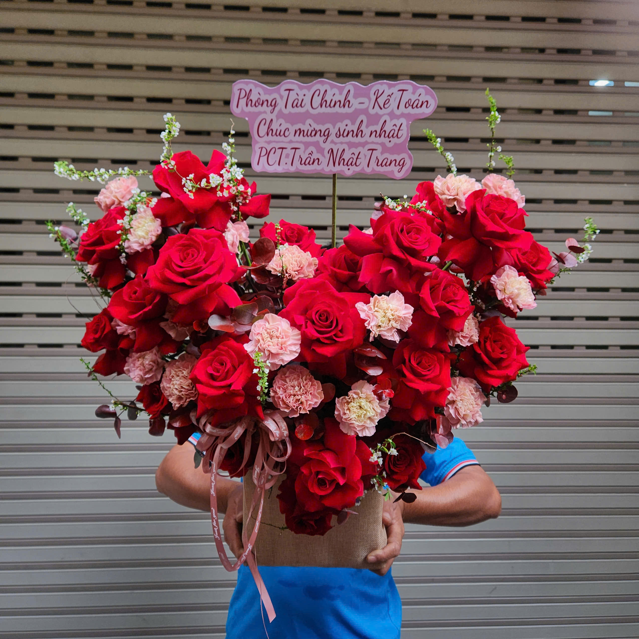 Giỏ Hoa Sinh Nhật Giá Rẻ 