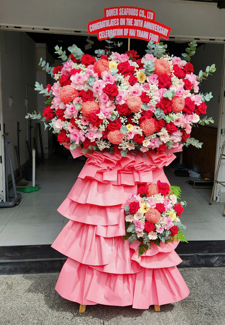 kệ hoa chúc mừng sang trọng tp.hcm 