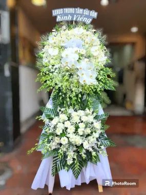 Hoa Chia Buồn Nhà Tang Lễ Bệnh viện Thống Nhất TP.HCM | Hoa Tươi Angel