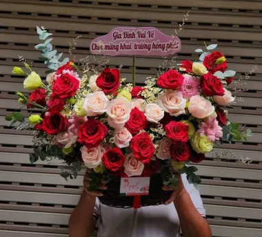 Hộp Hoa Sinh Nhật Tặng Mẹ Sang Trọng TP.HCM | Hoa Tươi Angel