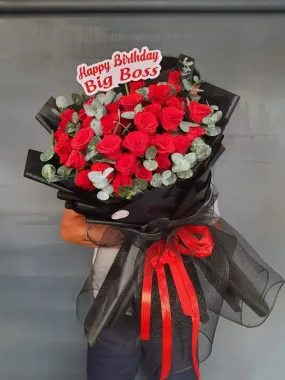  BÓ HOA HỒNG ĐỎ ĐẸP 