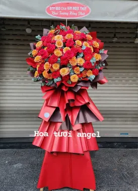 kệ hoa chúc mừng hội nghị