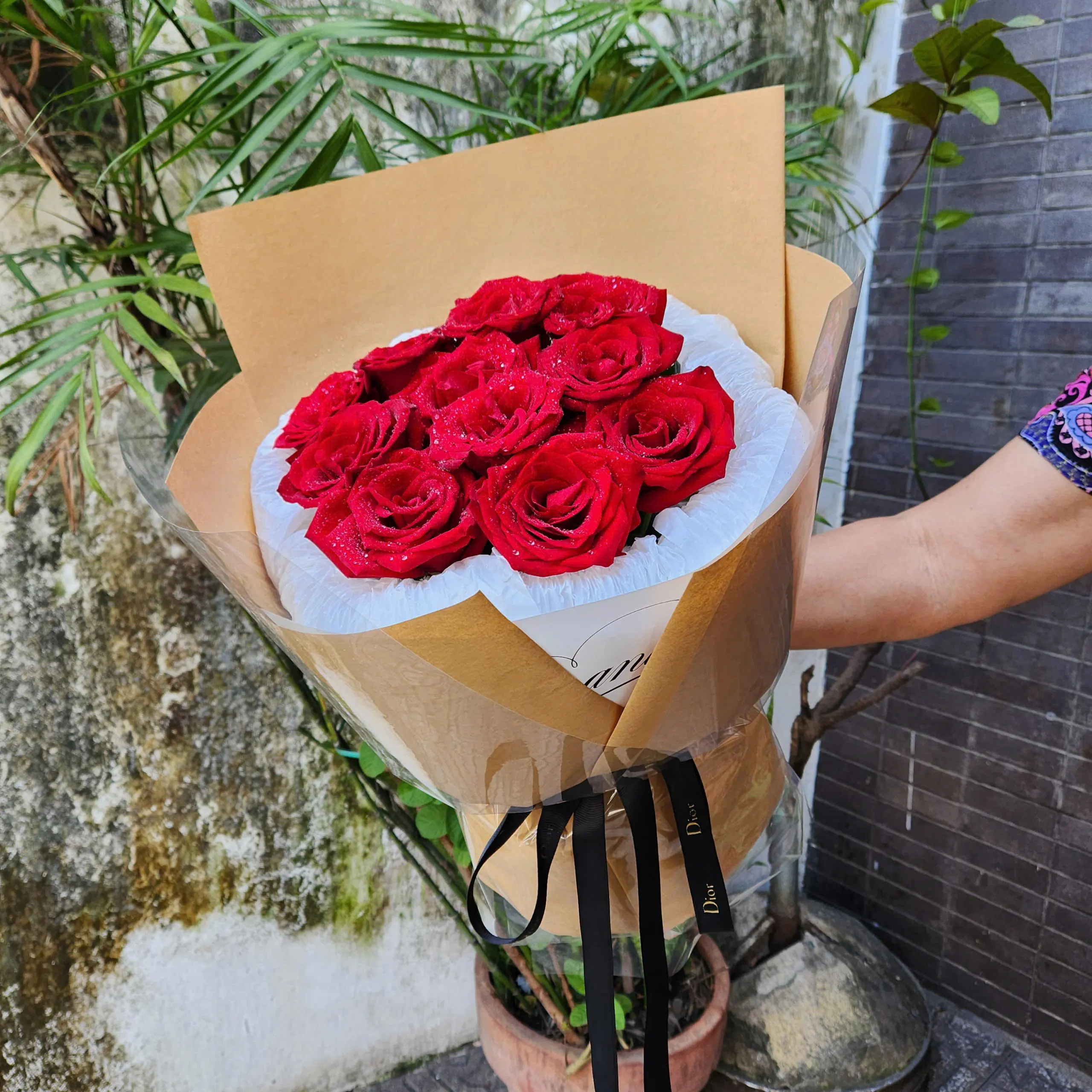 B&oacute; Hoa Hồng Đỏ
