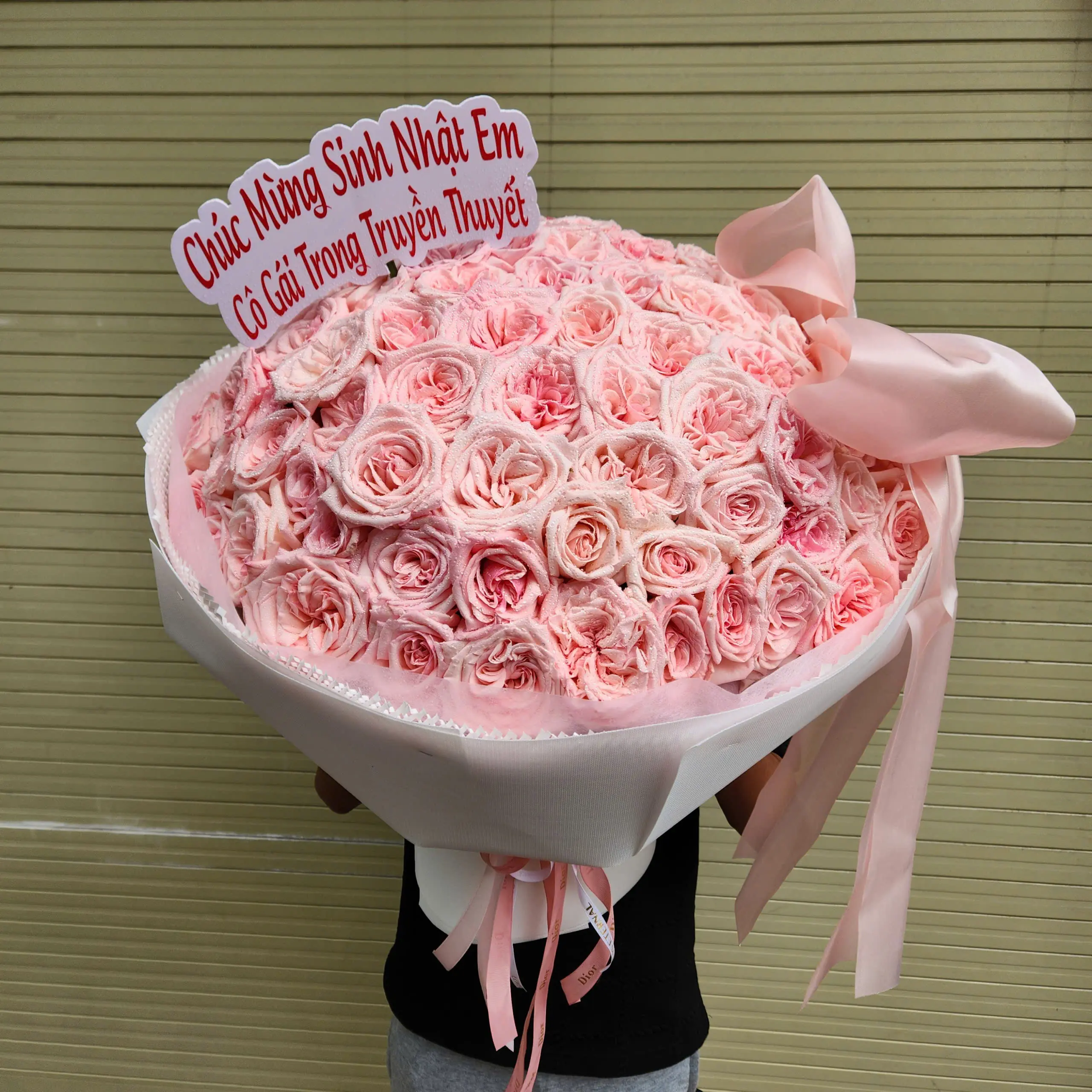 B&oacute; Hoa Hồng Pastel