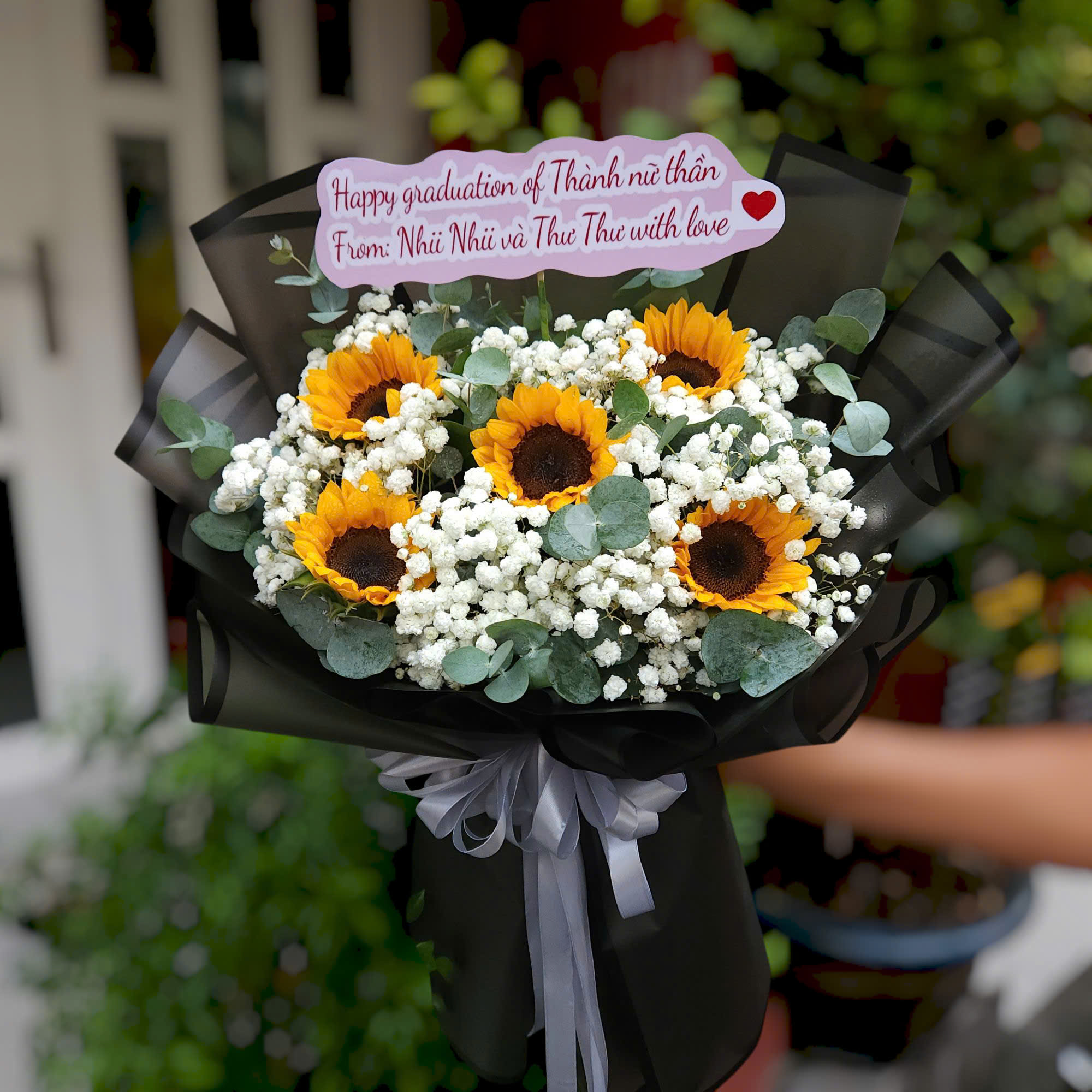 Bó Hoa Hướng Dương 5 Bông 