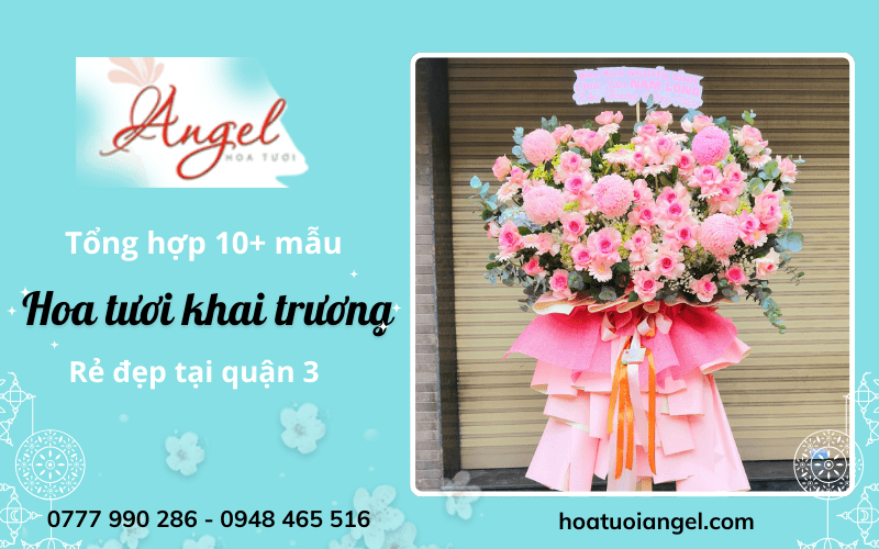 hoa khai trương