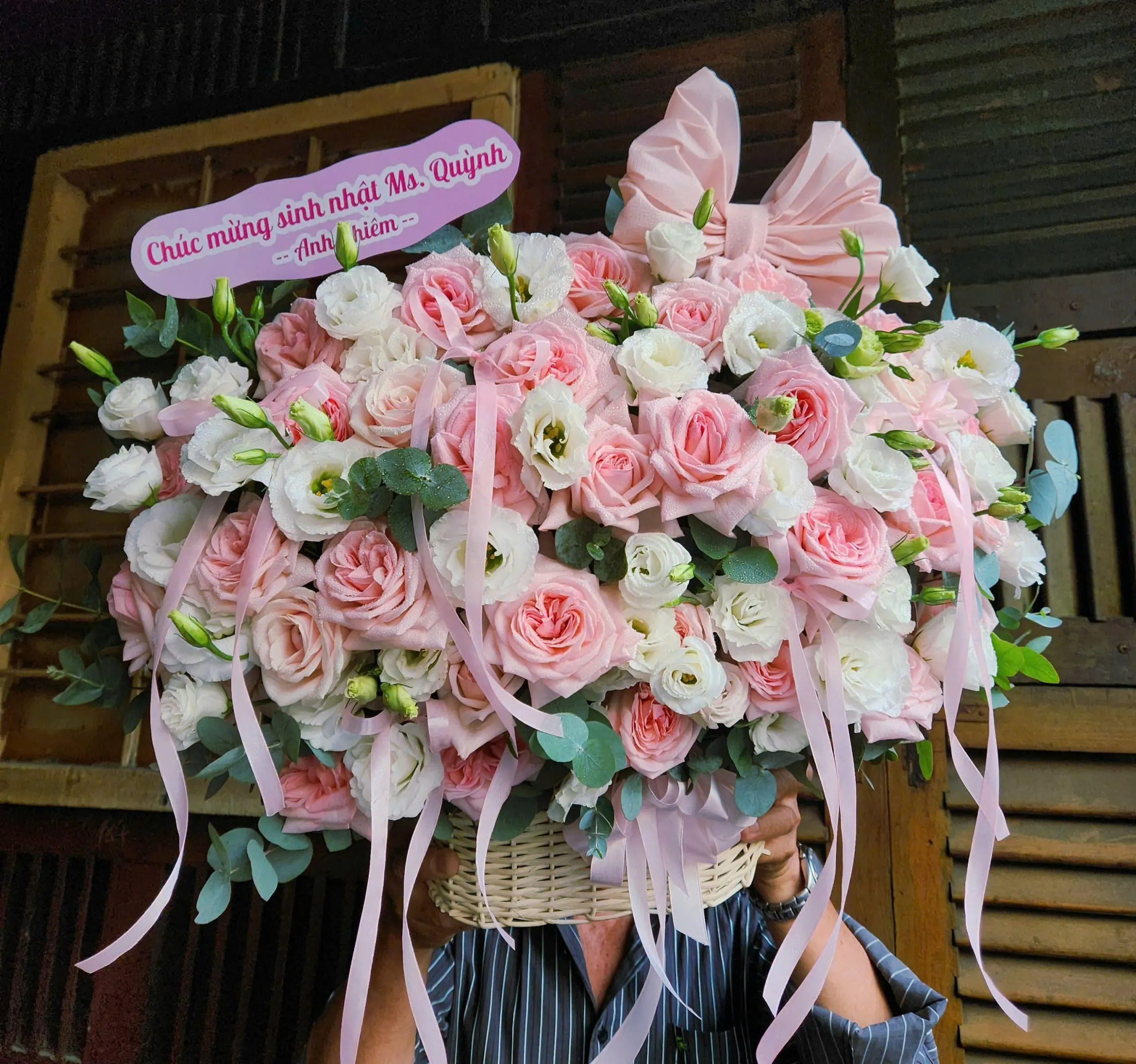 mẫu giỏ hoa đẹp