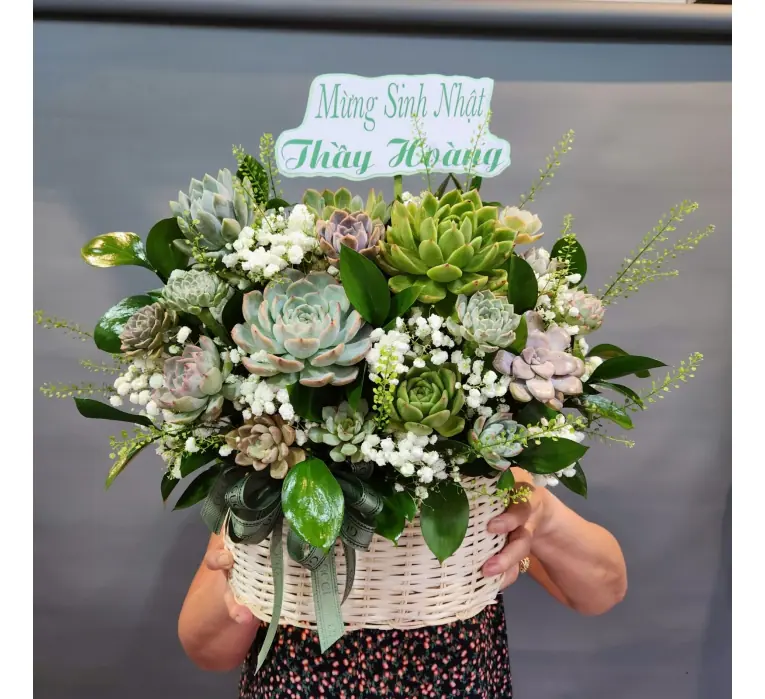 mẫu giỏ hoa đẹp