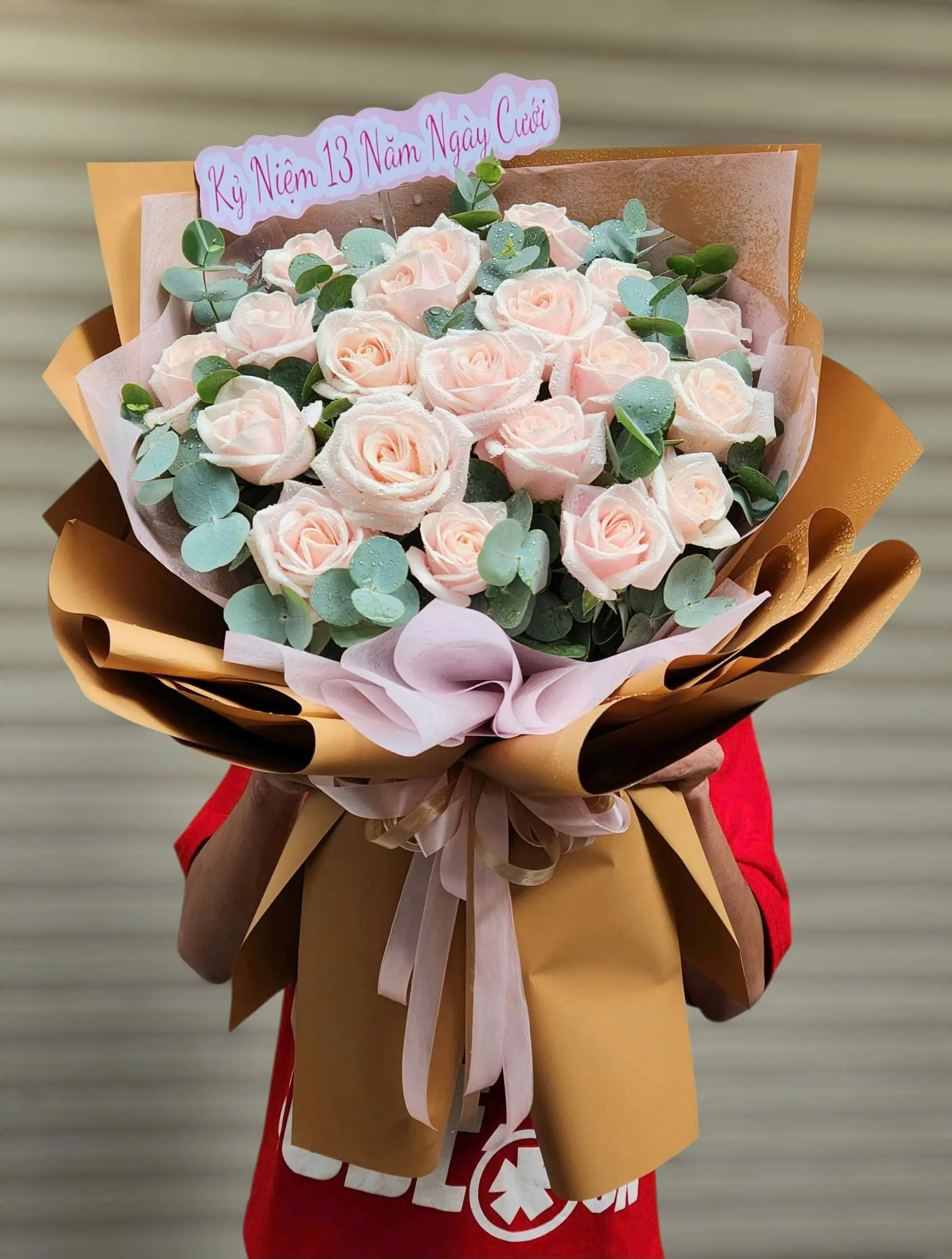 Bó Hoa Hồng Kem Đẹp