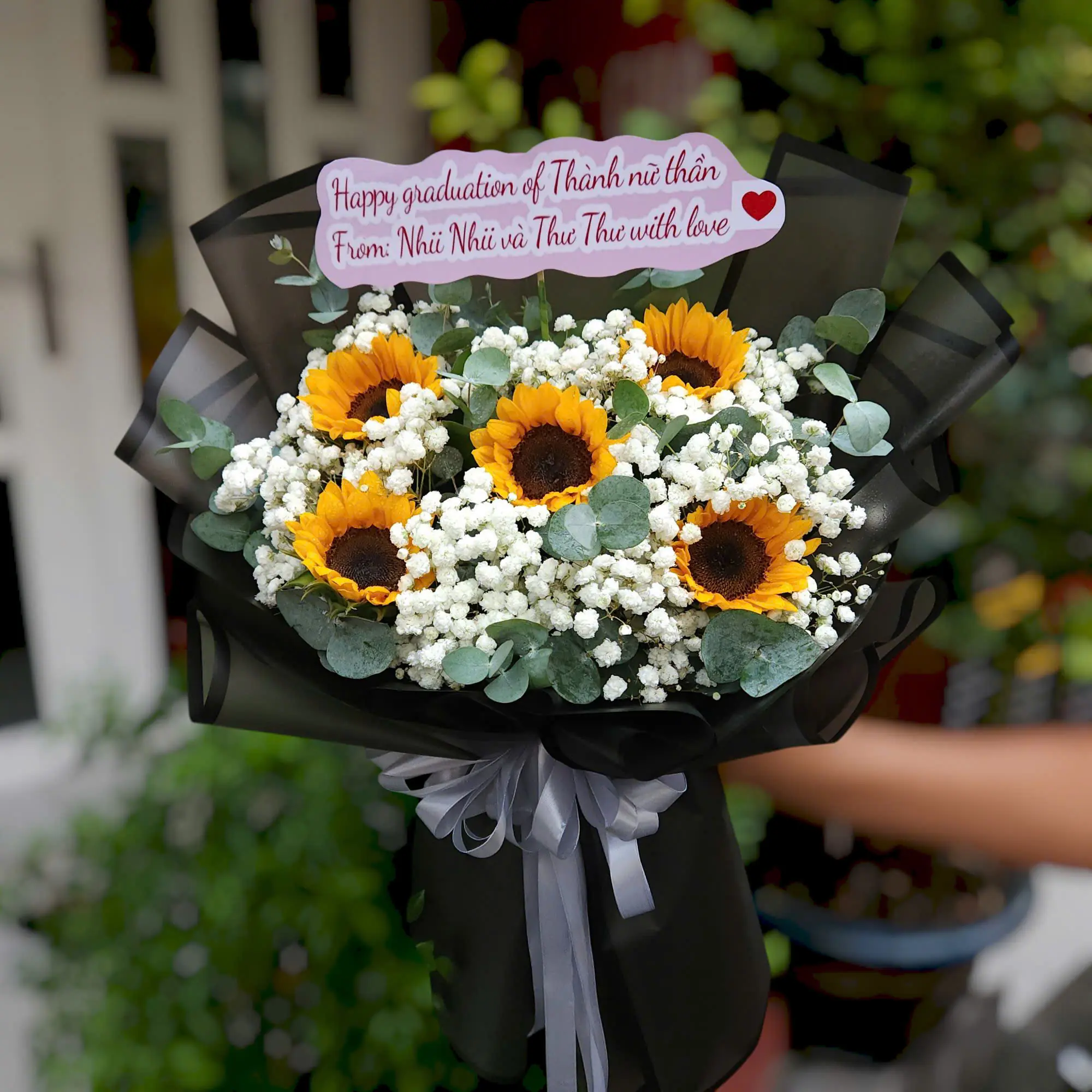 Bó Hoa Hướng Dương 5 Bông