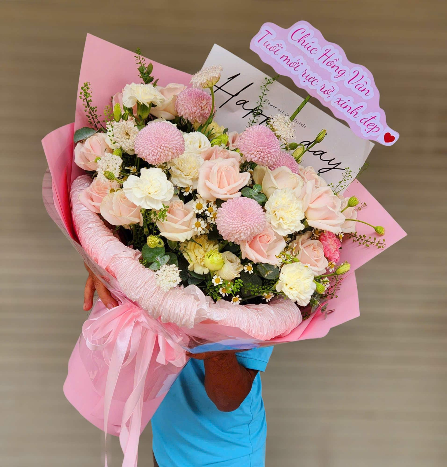 Bó hoa hồng đẹp nhỏ