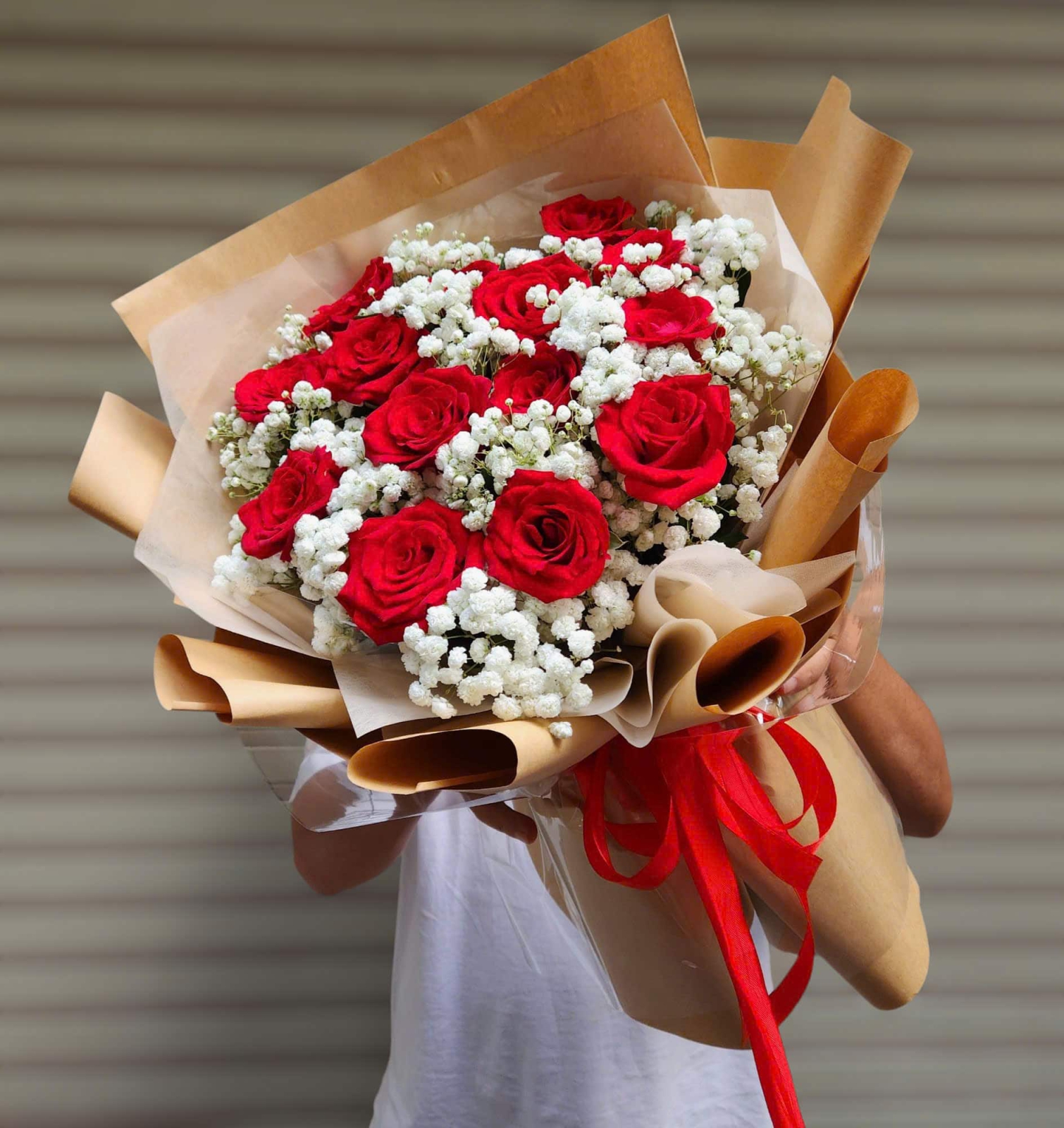bó hoa hồng đỏ giá rẻ quận 11