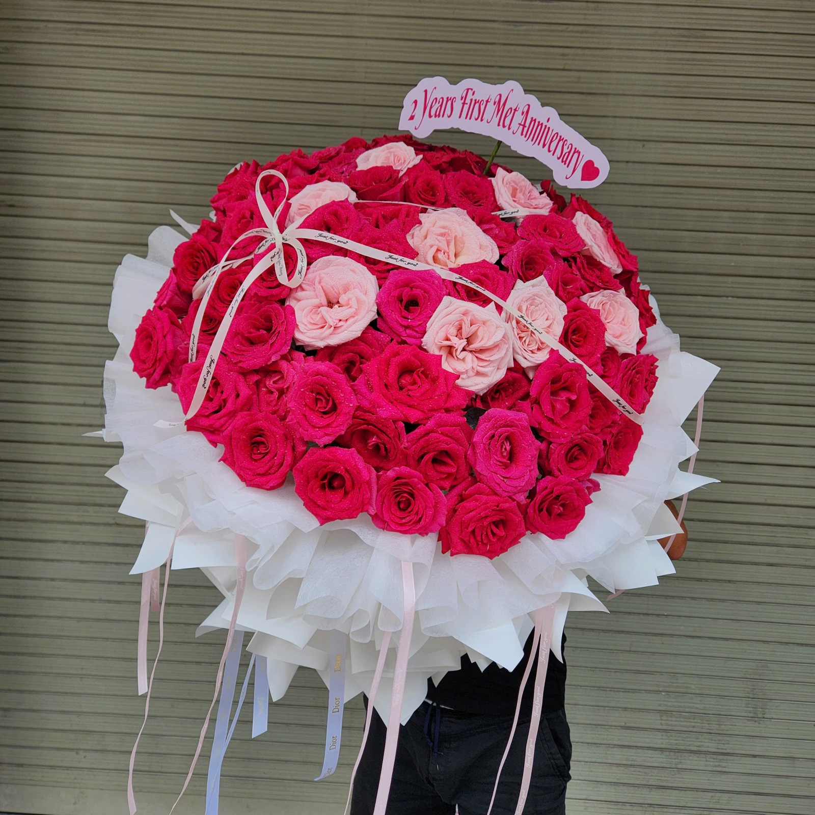 bó hoa hồng pinkploy