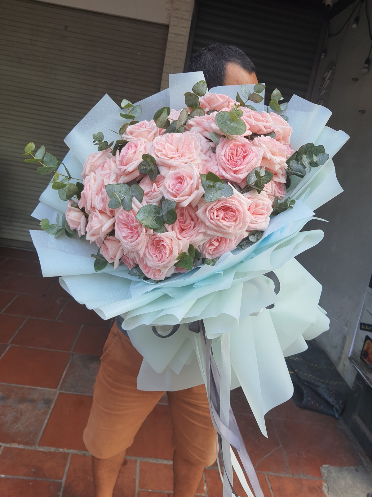 Bó Hoa Ohara Hồng Dịu Êm