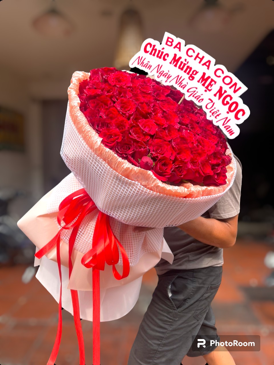 bó hoa cúc mẫu đơn đẹp 