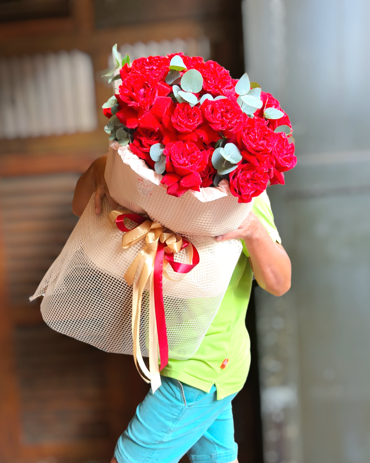 bó hoa chúc mừng sinh nhật mãi yêu 