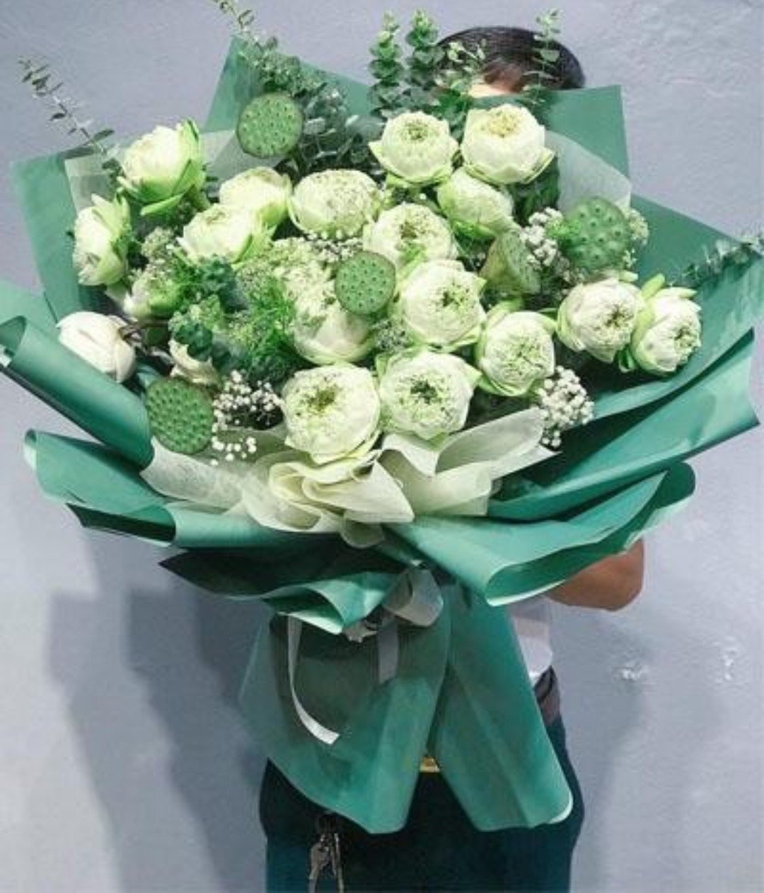 Bó Hoa Hồng Kem Đẹp Dịu Dàng 
