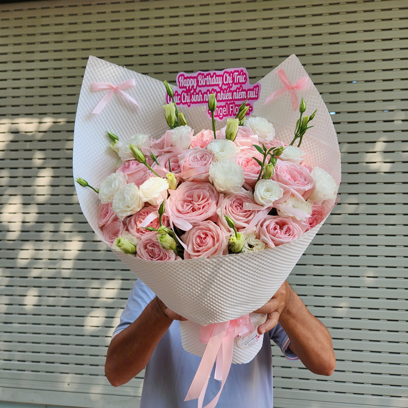 Bó Hoa Tai Mèo Dễ Thương – Hoa Sinh Nhật Đẹp TP.HCM