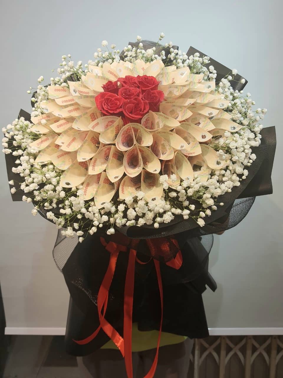 BÓ HOA TIỀN 99 tờ 200k