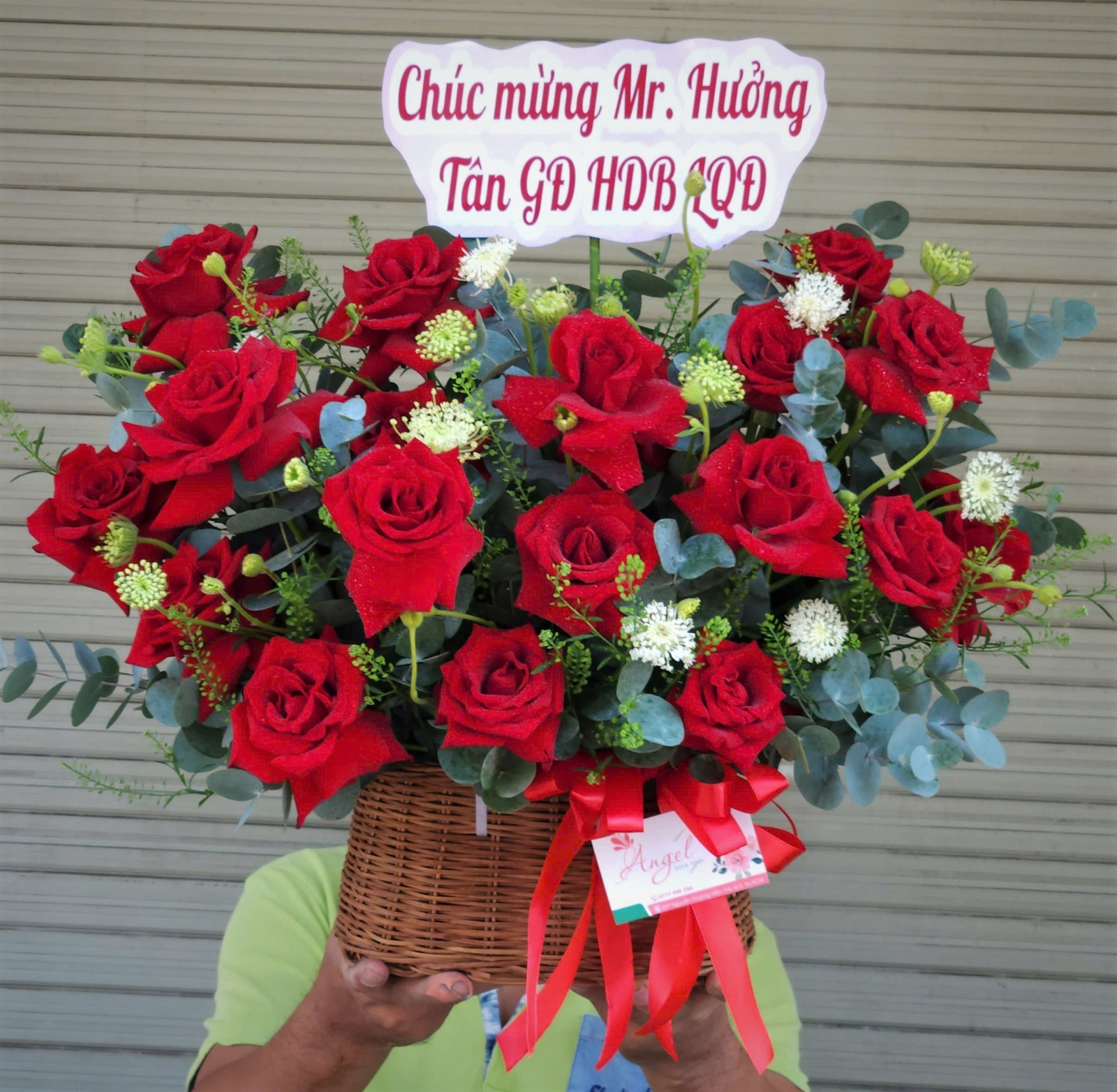 Giỏ Hoa Chúc Mừng Khai Trương – Mang Lại Tài Lộc Và May Mắn