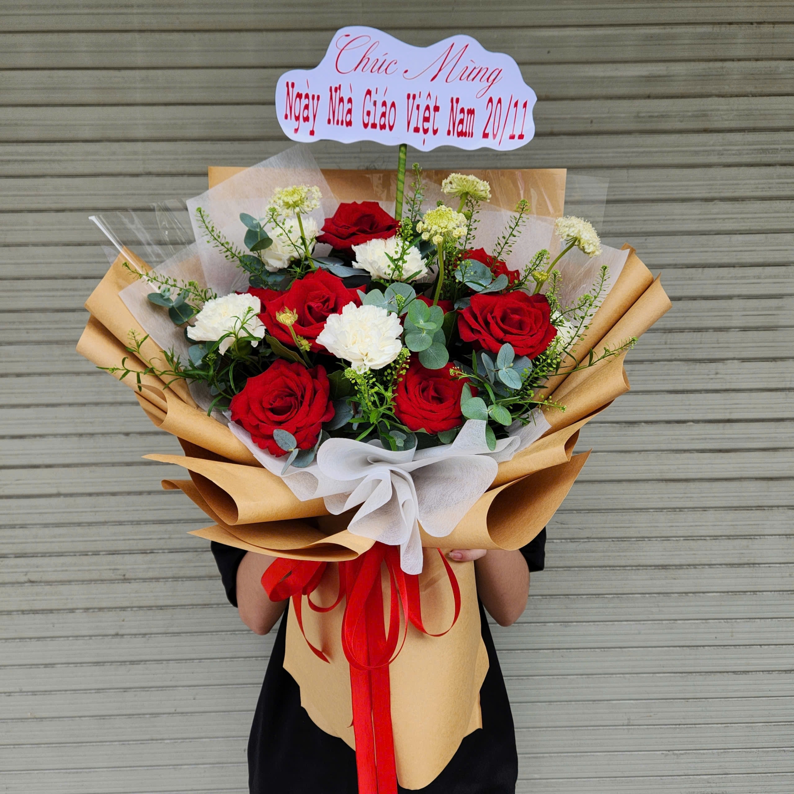 Bó hoa hồng camspired tặng bạn gái