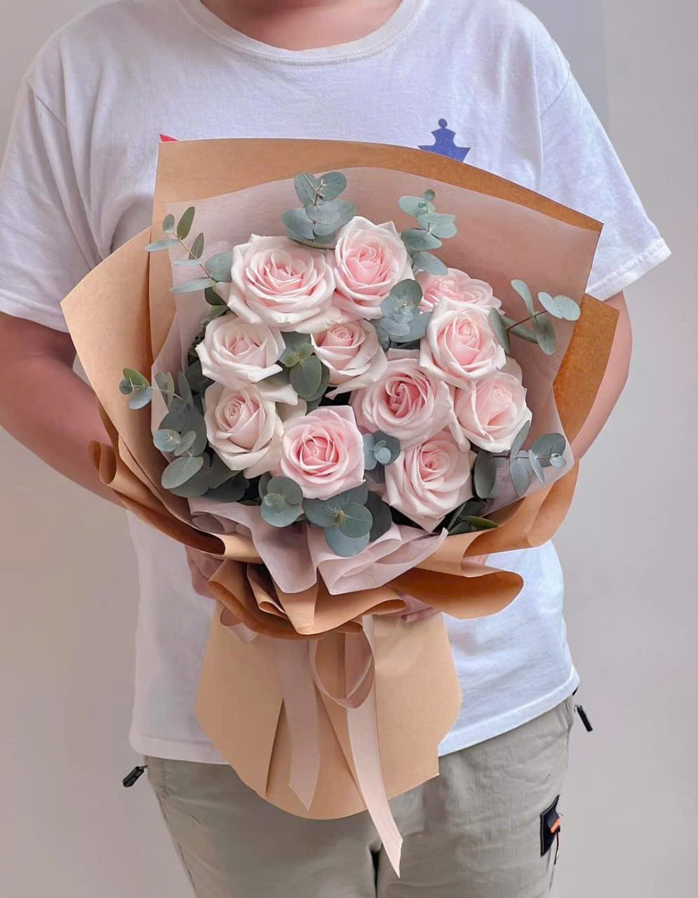 bó hoa hồng 11 bông nhỏ đẹp