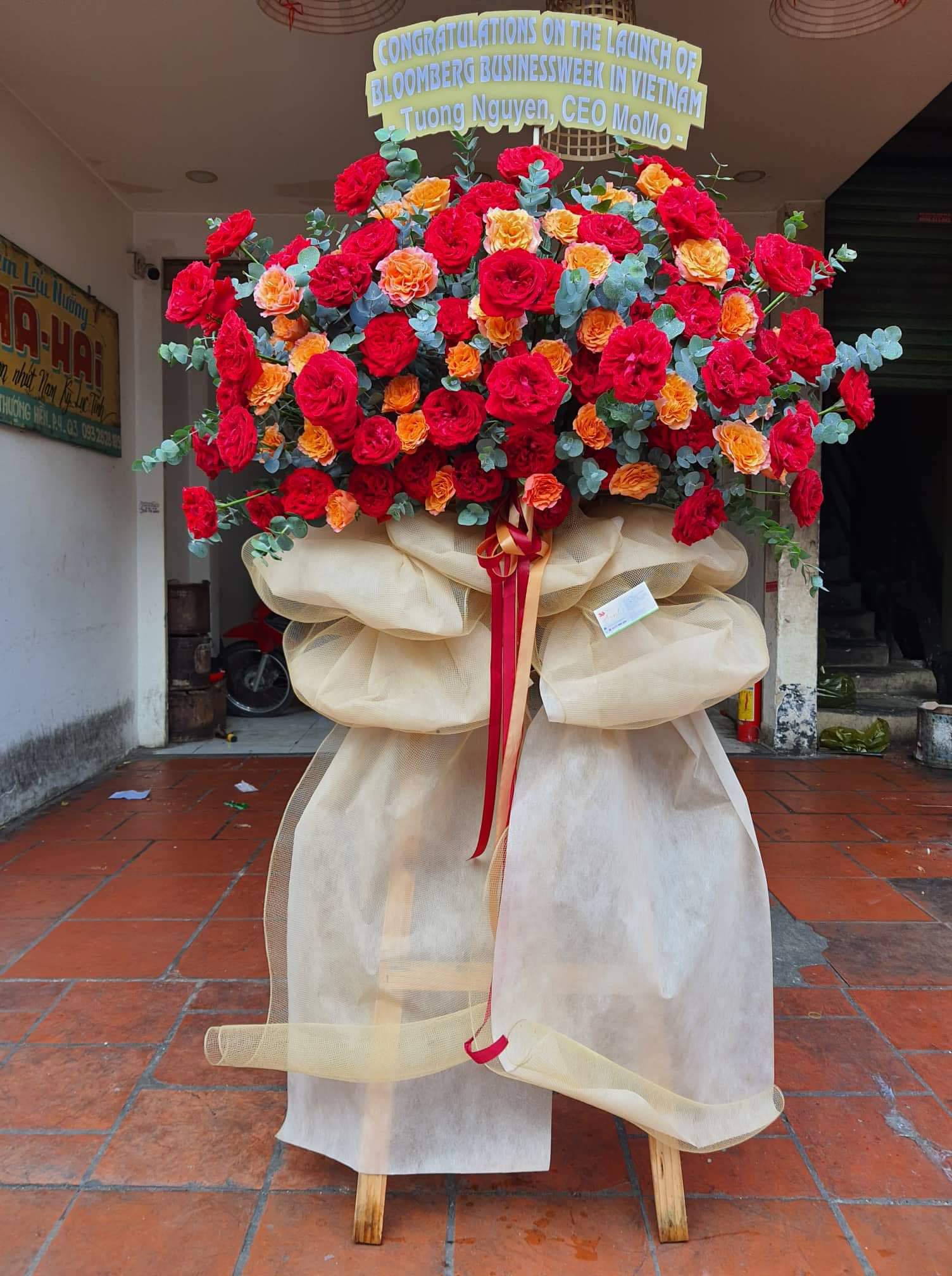 KỆ HOA CHÚC MỪNG KHAI TRƯƠNG GIÁ TỐT