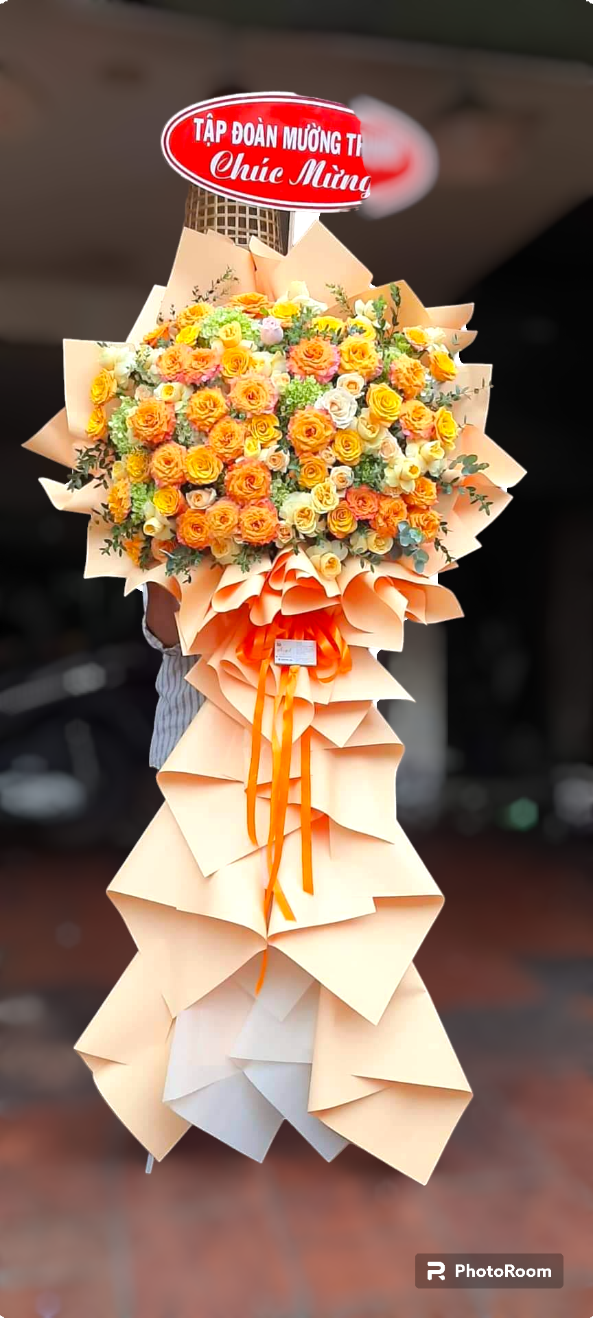 bó hoa hồng capuchino - Hoa Tươi Angel 