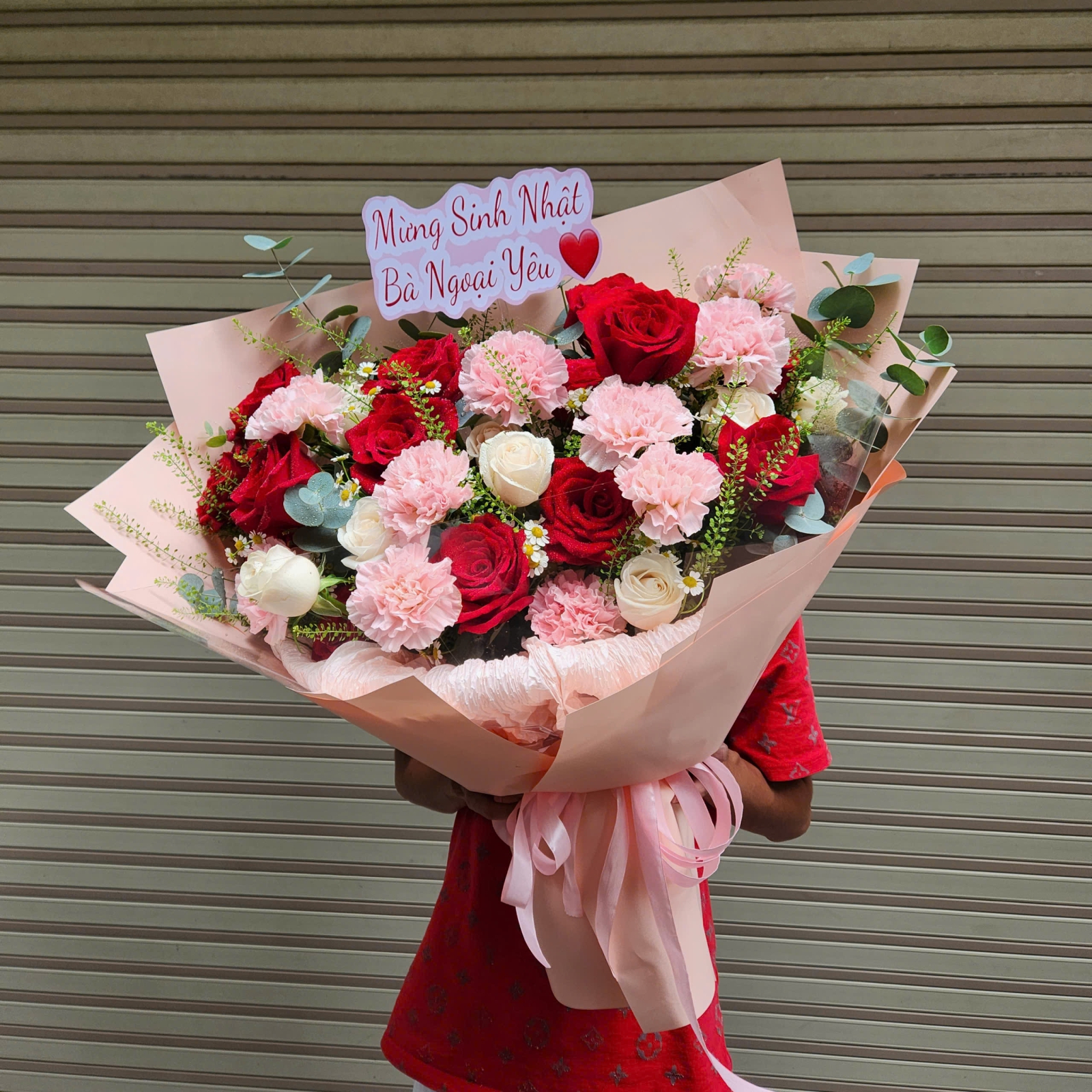 Bó Hoa Hồng Đỏ Kỷ Niệm 5 Năm Yêu Nhau Đẹp - Hoa Tươi Angel
