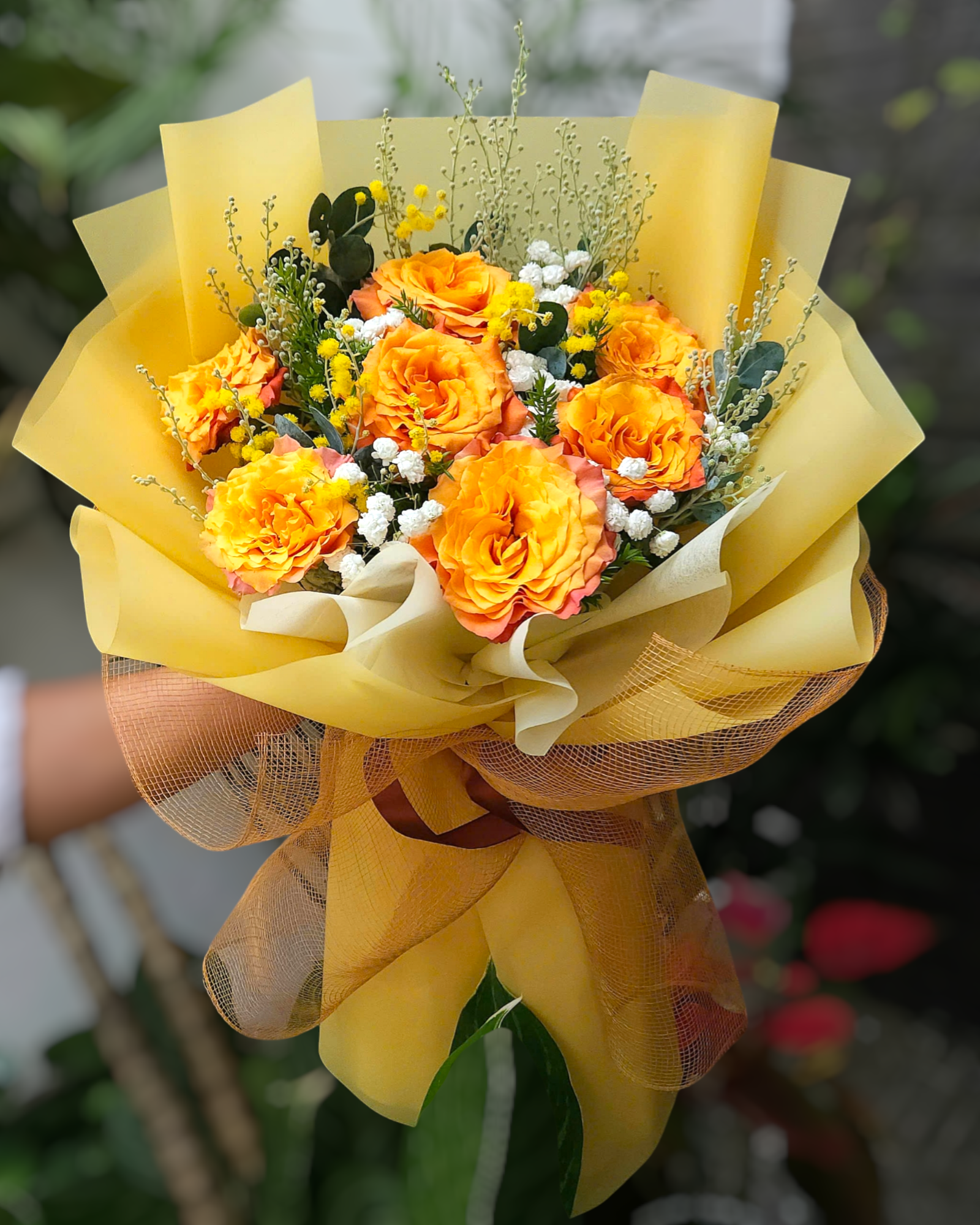 bó hoa chúc mừng hội nghị