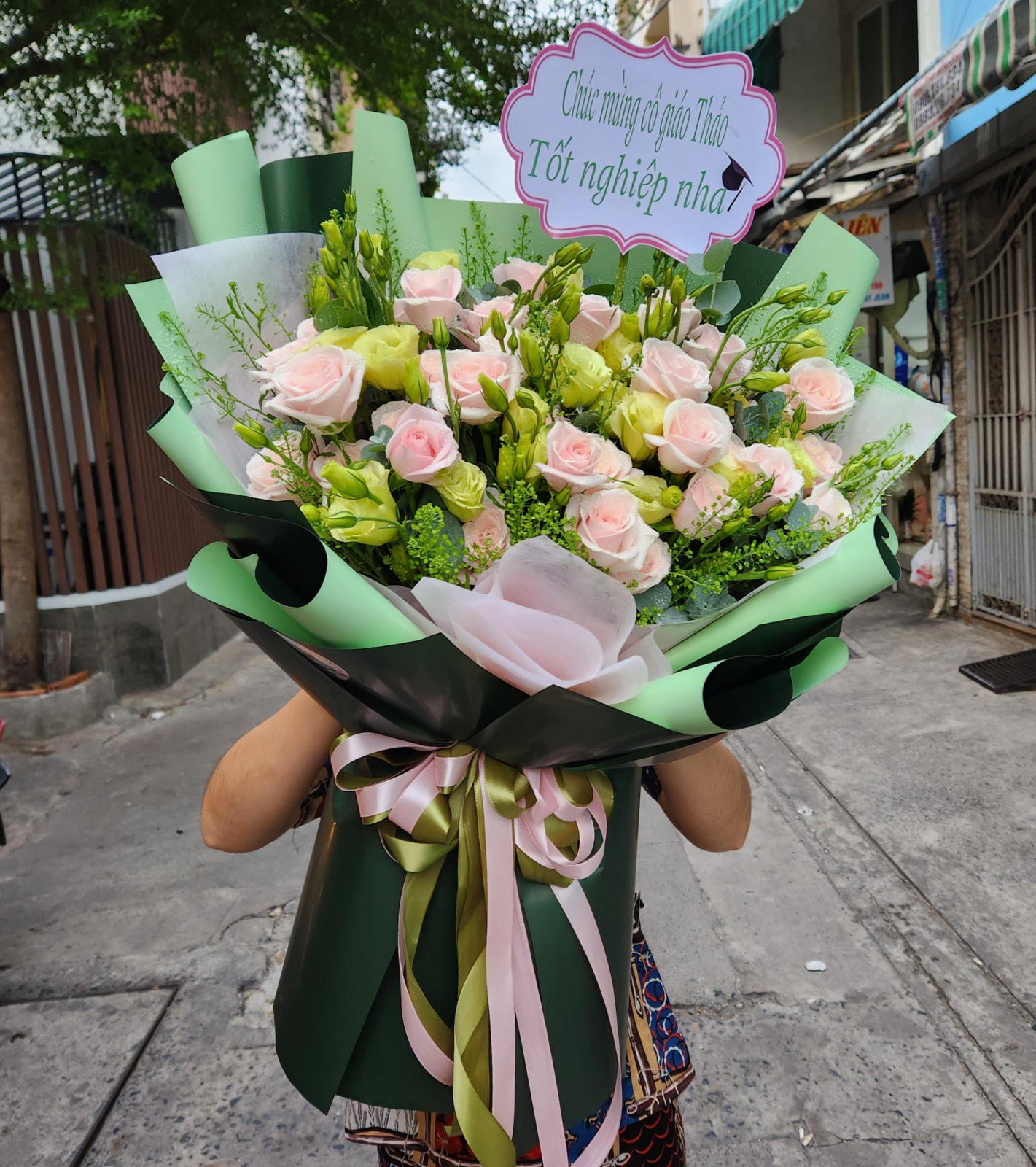 bó hoa tặng sinh nhật bạn gái 