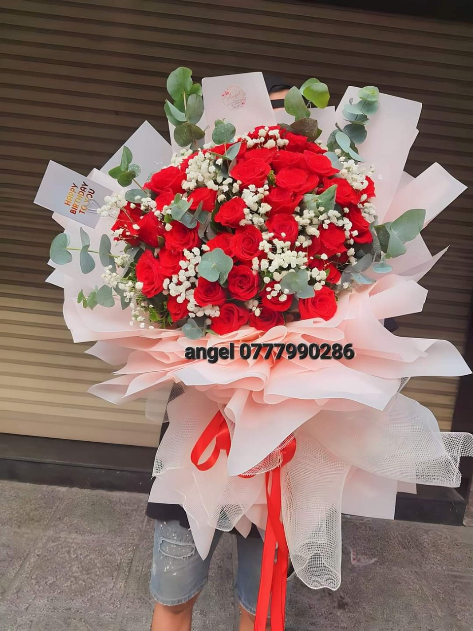 bó hoa hồng đỏ tặng người yêu đẹp nhất