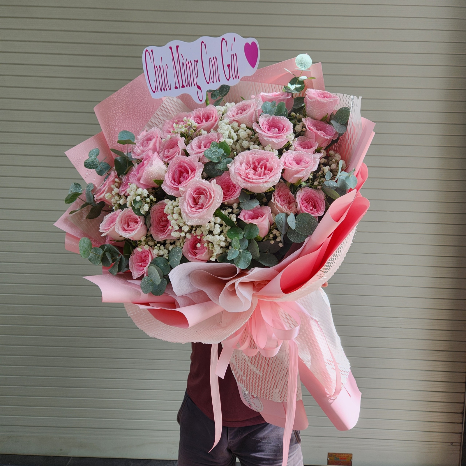 Bó Hoa Hồng Lạc Thần / Shop Hoa Tươi Angel 