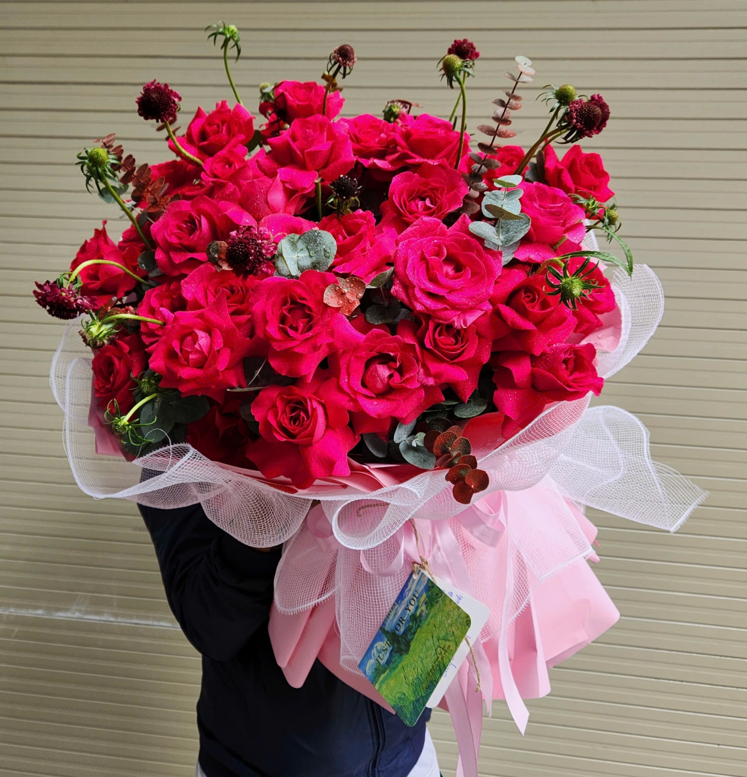 Bó Hoa PinkLoy – Sắc Hồng Lãng Mạn 