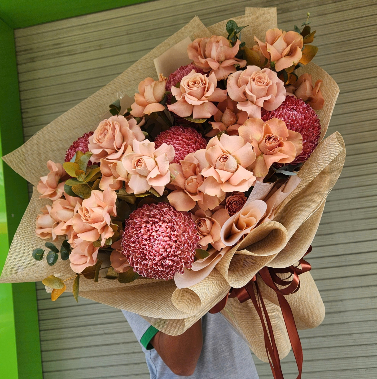 BÓ HOA CẨM TÚ CẦU GIÁ RẺ QUẬN 3 