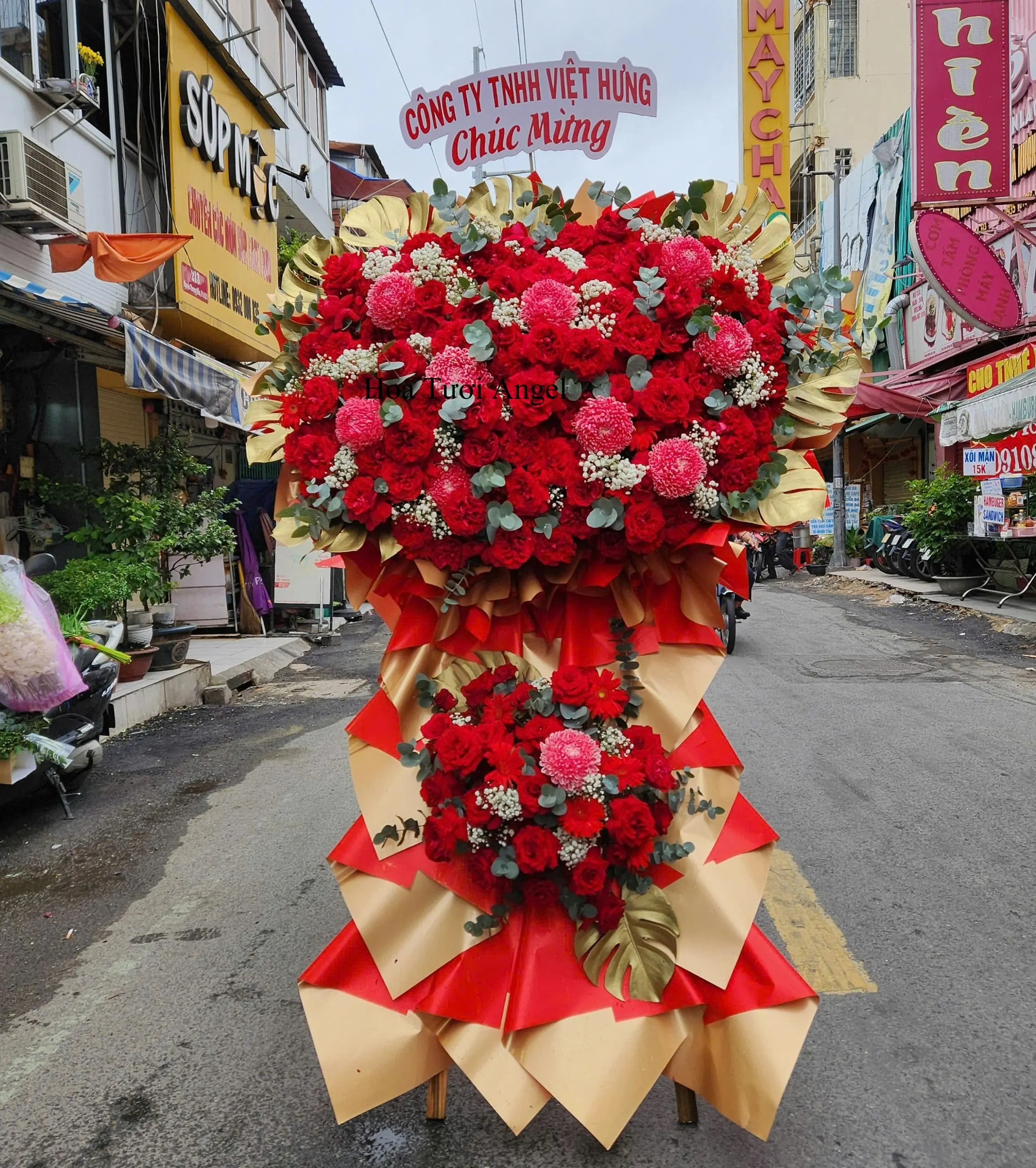 Kệ Hoa Khai Trương