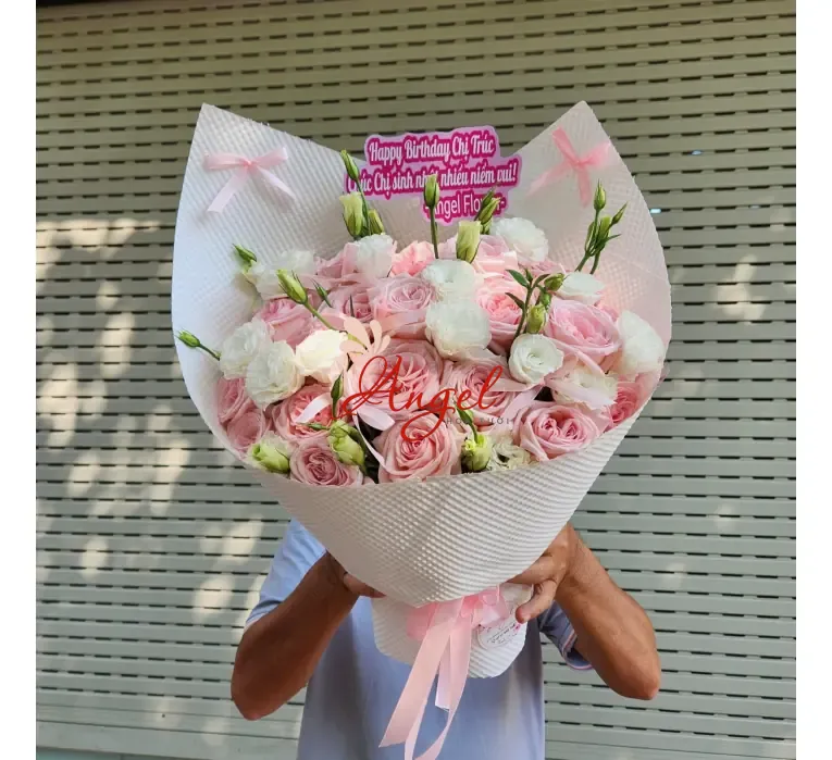 Bó Hoa Tai Mèo Dễ Thương – Hoa Sinh Nhật Đẹp TP.HCM