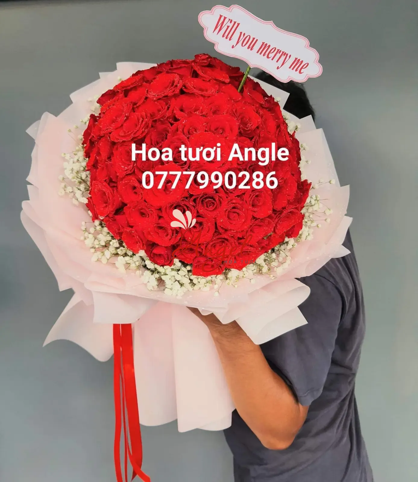 BÓ HOA HỒNG ĐỎ 99 BÔNG