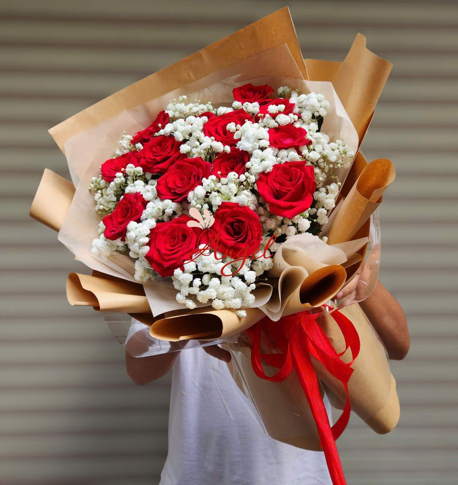 bó hoa hồng đỏ giá rẻ quận 11