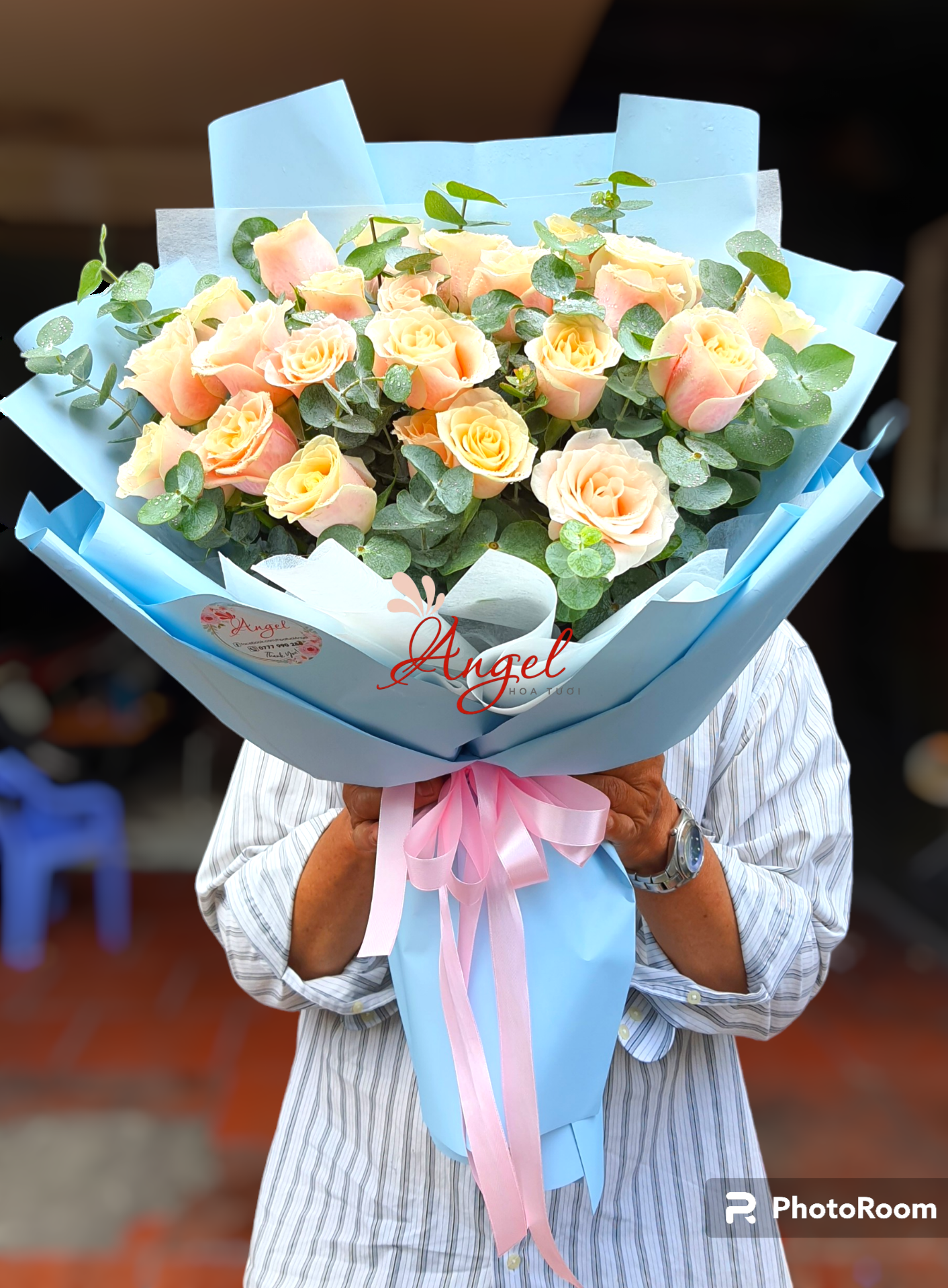 Bó Hoa Chúc Mừng Ngày 20/10 Ngày Phụ Nữ Việt Nam 