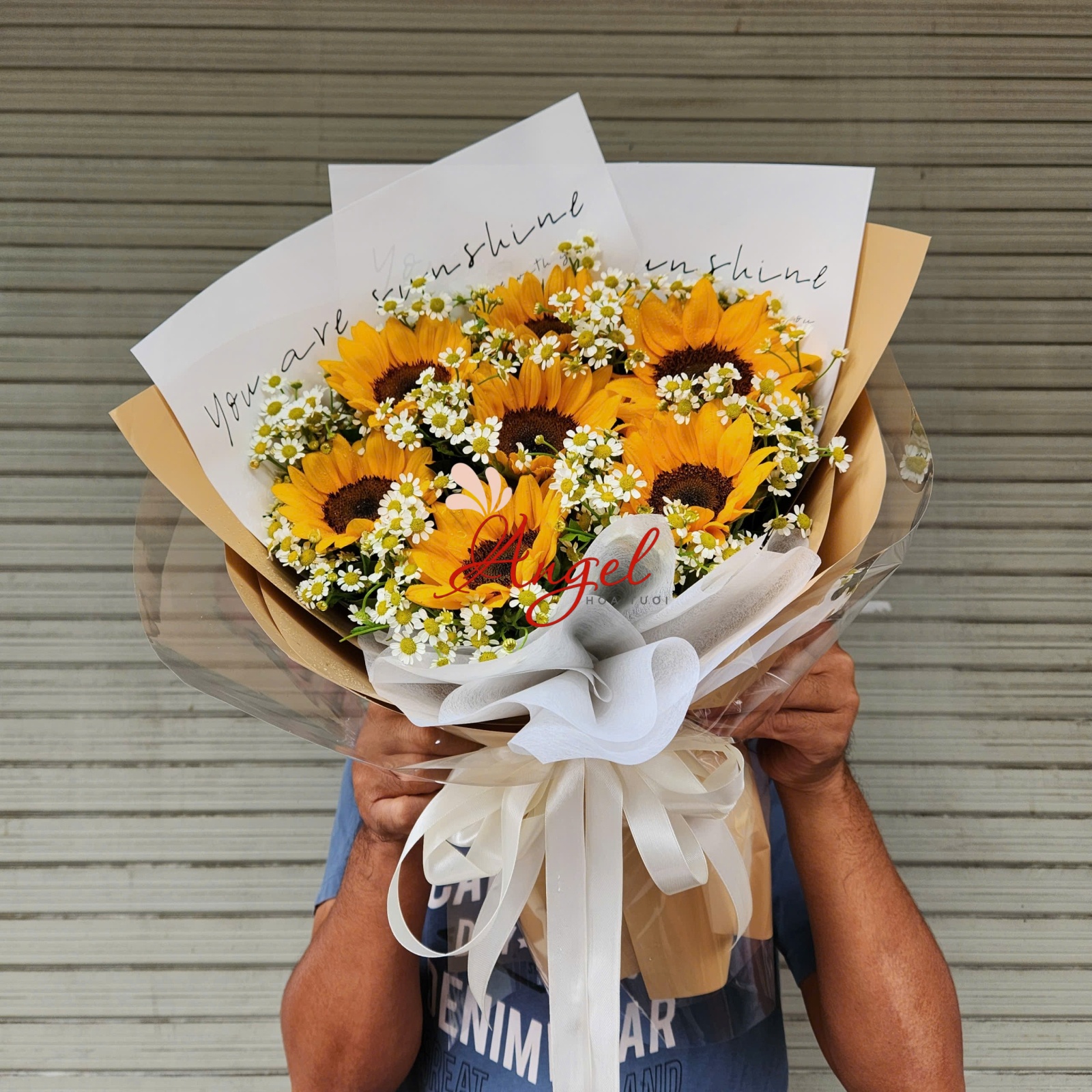 bó hoa hướng dương tặng tốt nghiệp 
