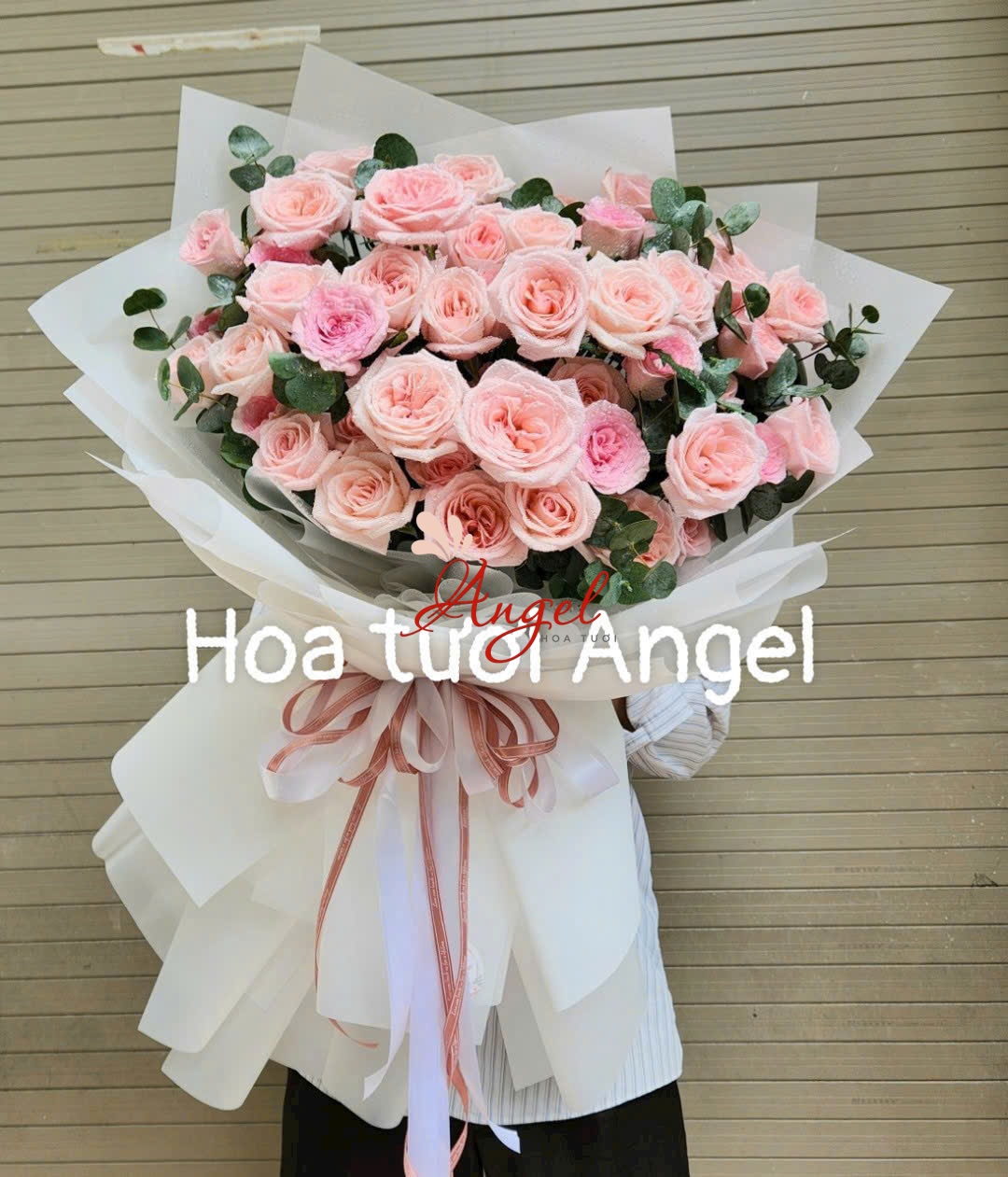 Bó Hoa Hồng Pastel Tặng Sinh Nhật – Thiết Kế Đẹp, Giao Nhanh TPHCM
